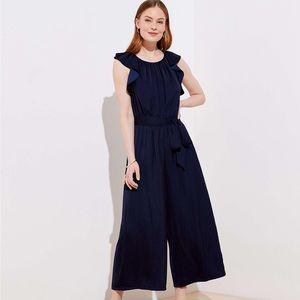 LOFT Petite Flutter Jumpsuit